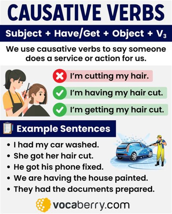 What is the causative form of a verb