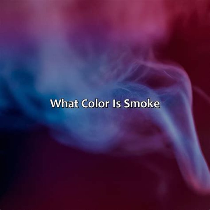 What is the color smoke