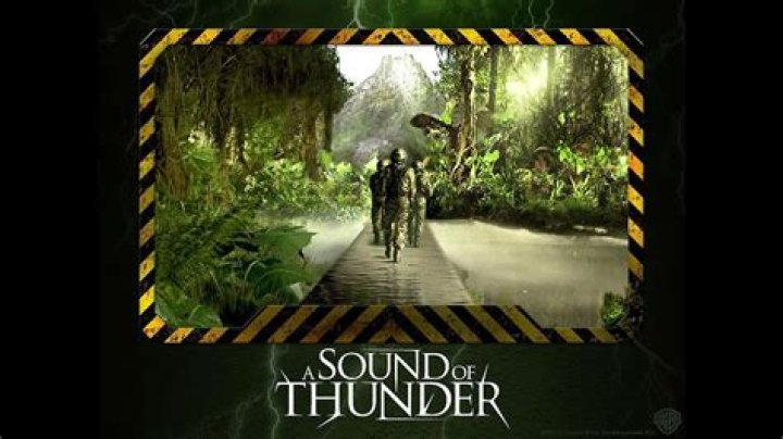 What is the conflict in A Sound of Thunder?
