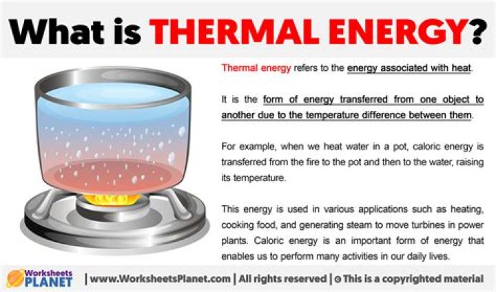 What is the correct definition of thermal energy