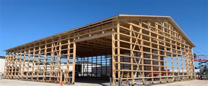 What is the difference between a pole barn and a steel building