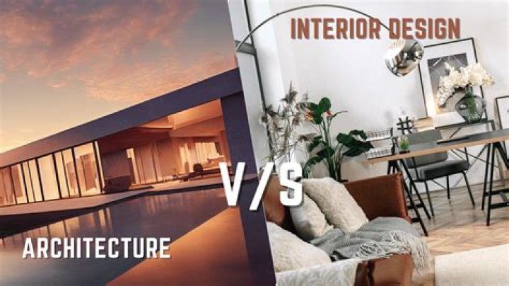 What is the difference between architecture and interior architecture?