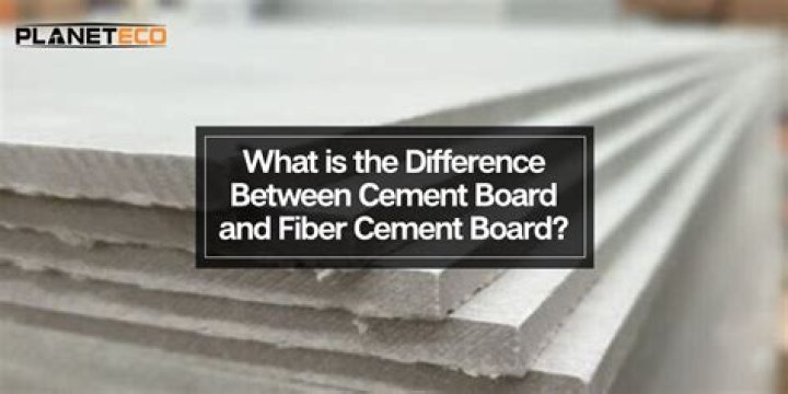 What is the difference between cement board and green board?