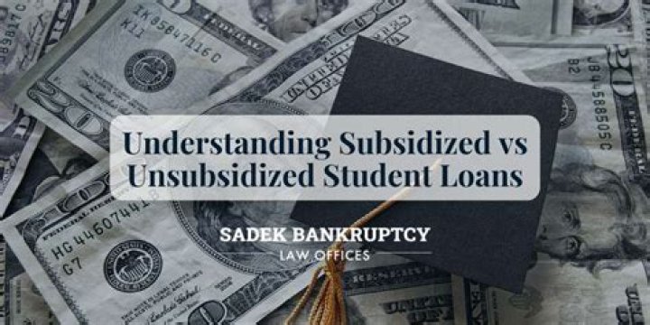 What is the difference between subsidized and unsubsidized loan