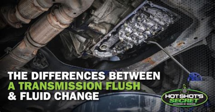 What is the difference between transmission flush and fluid change?