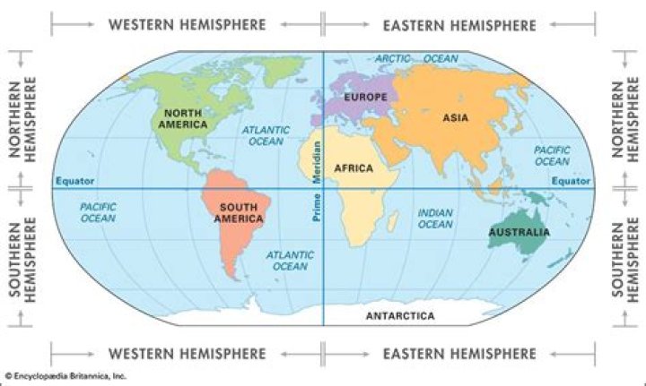 What is the hemisphere of Australia