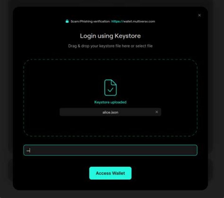 What is the keystore password