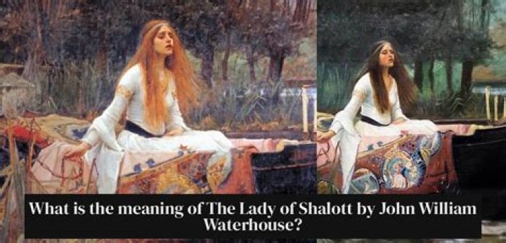 What is the Lady of Shalott based on