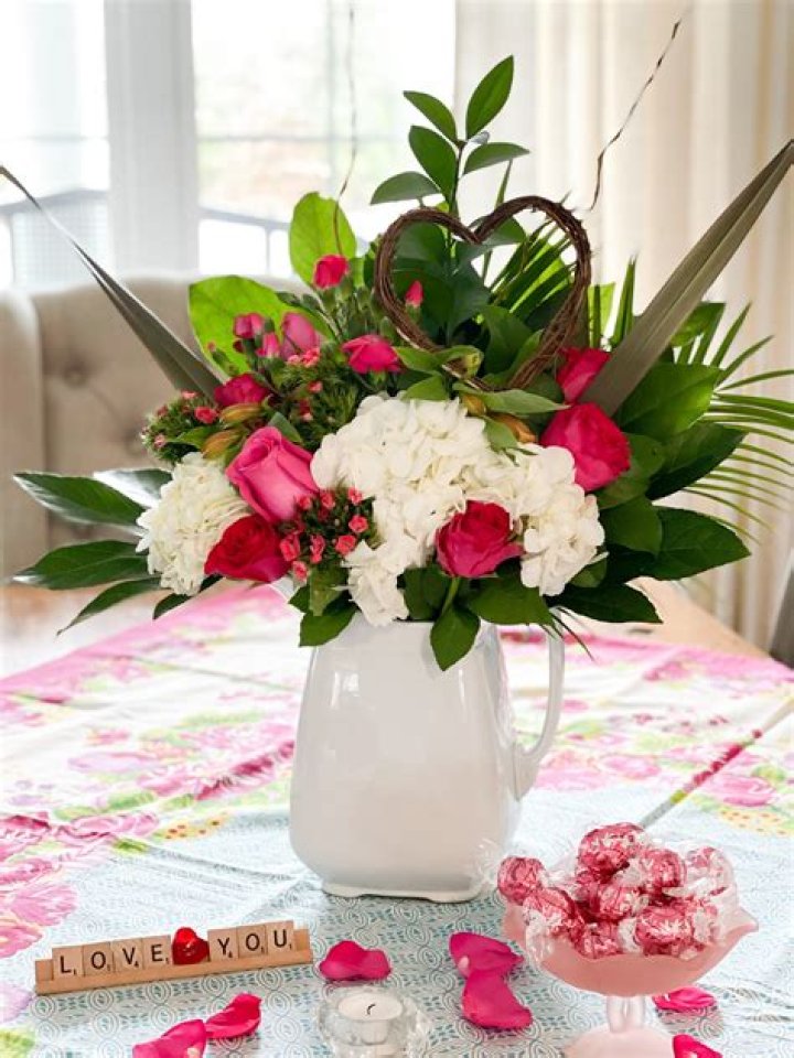 What is the most popular flower for Valentines Day