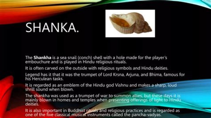 What is the name of shanka of Arjuna