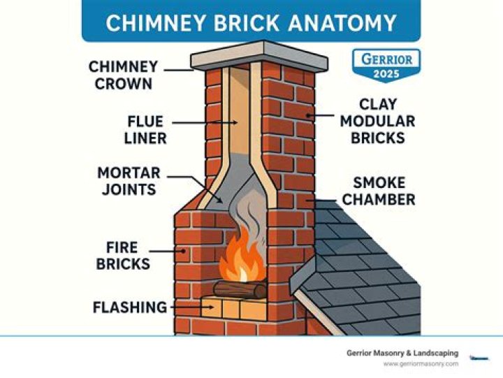 What is the purpose of a smoke chamber in a fireplace