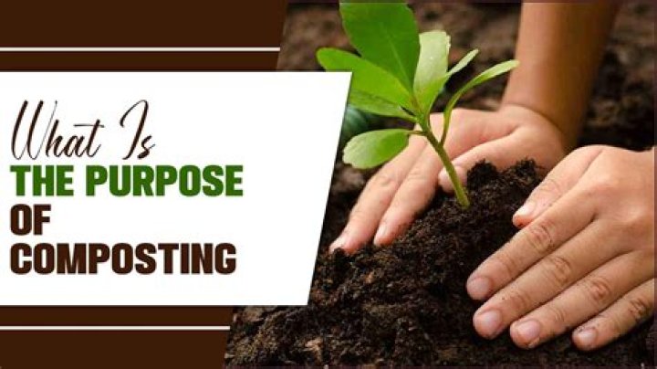 What is the purpose of composting