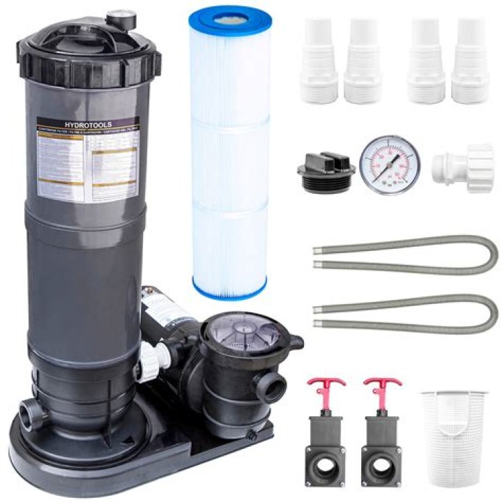 What is the recirculated for on a pool filter?