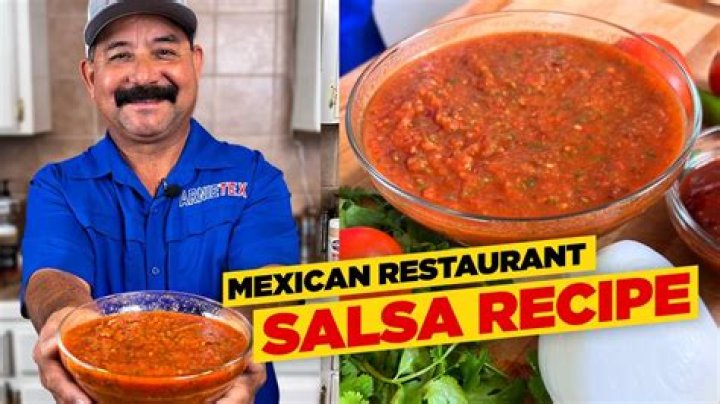 What is the red sauce at Mexican restaurants