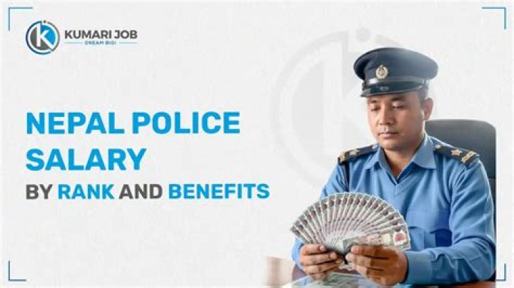 What is the salary of police in Nepal?