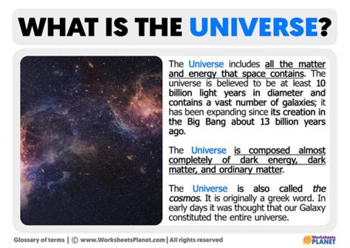 What is the universe for Class 6