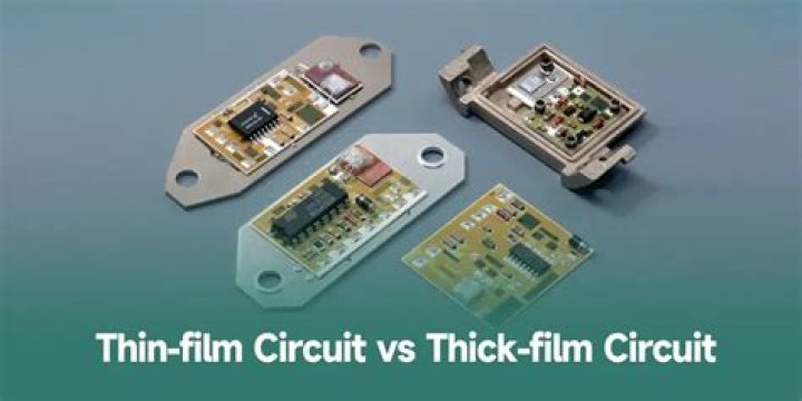 What is thick and thin film?