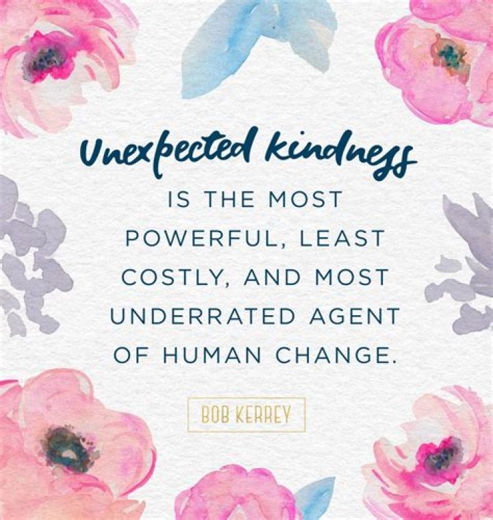 What is true kindness?