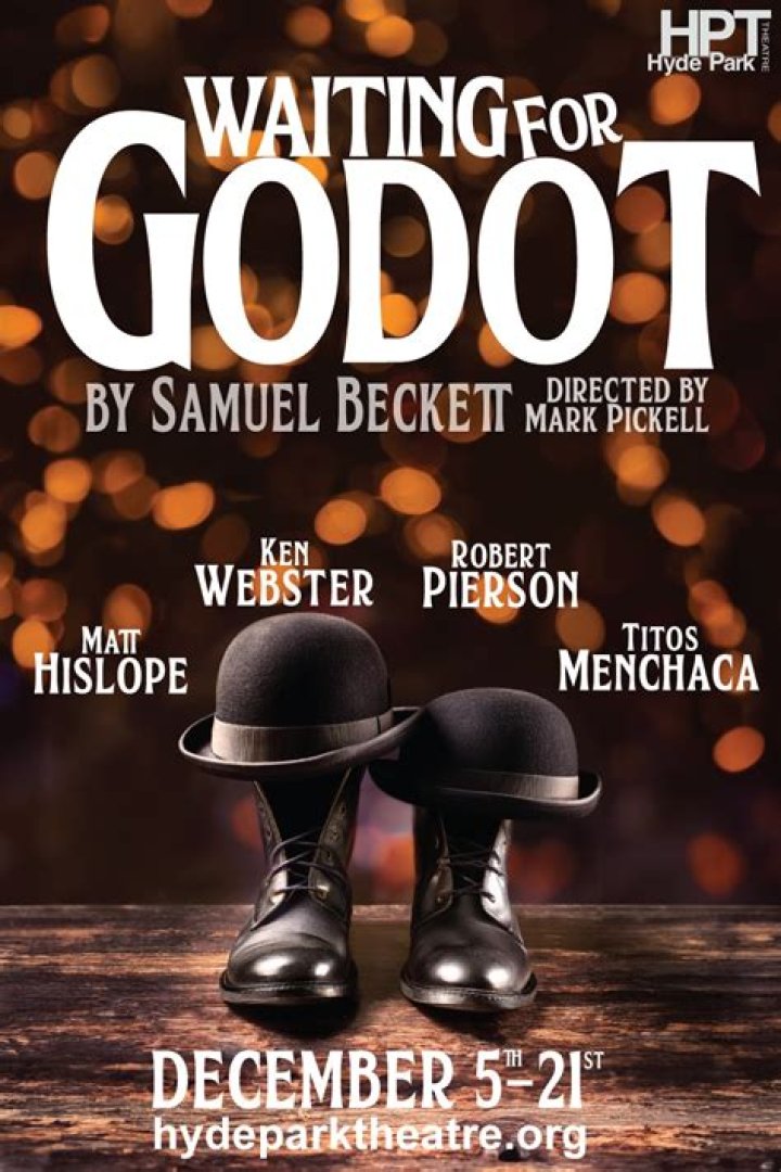 What is waiting for Godot satirizing