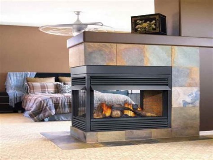 What makes a gas fireplace ventless
