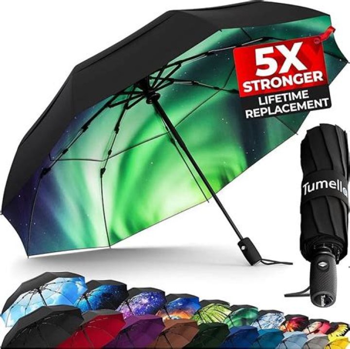 What makes a patio umbrella wind resistant