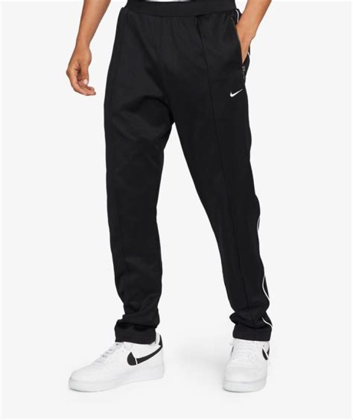 What material are track pants?