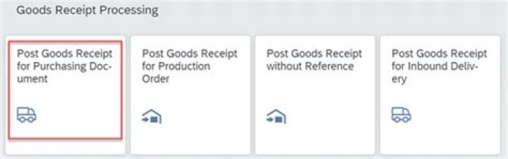 What post goods receipt