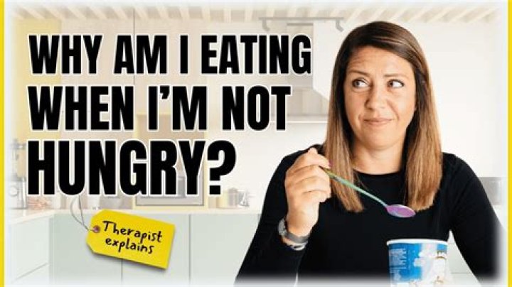 What should I eat when I'm hungry?