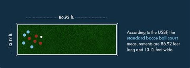 What size is a regulation bocce ball