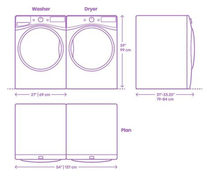 What size is a Whirlpool Duet washer