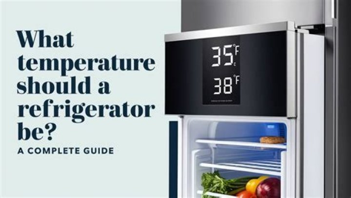 What temperature should my refrigerator be