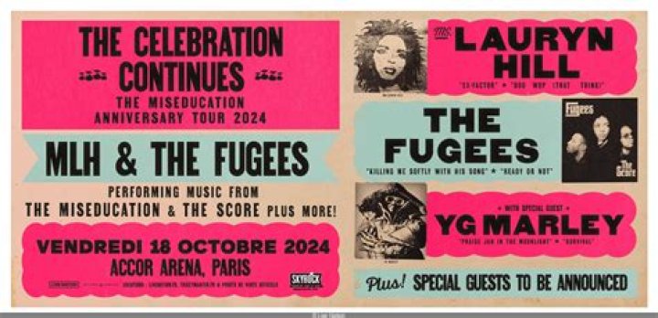 What time is Lauryn Hill concert