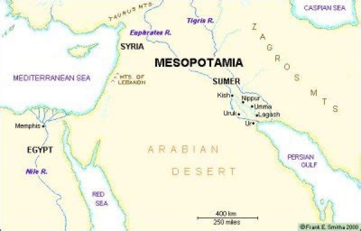 What was the former name of Iraq?