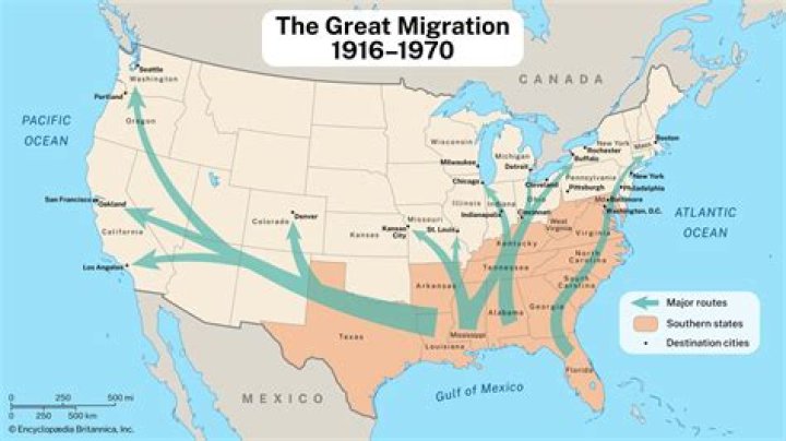 What was the great migration in ww1
