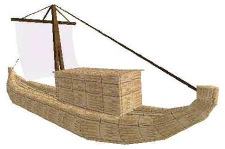 What was the Sumerian sailboat used for