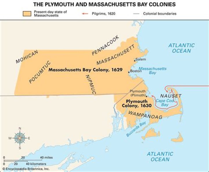 What were the objectives of the founders of the Massachusetts Bay Colony