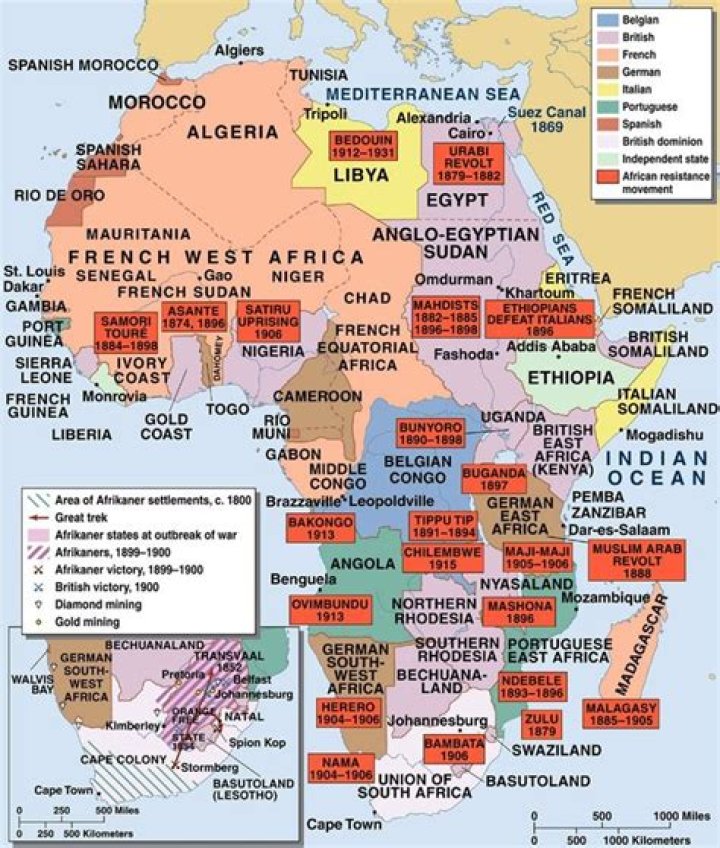 What were the processes of African resistance to the European imperialistic conquest
