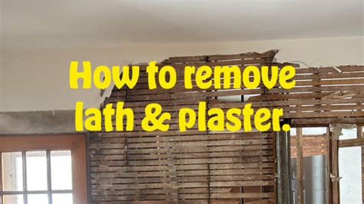 When did plaster walls start being used?