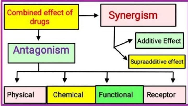 When the combined effect of two drugs is equal to the sum of each drug given alone it is known as what type of drug reaction?
