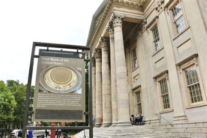 When was the first bank made?