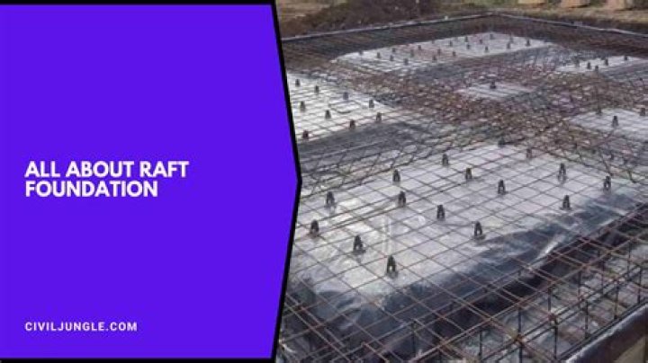 When would you use a raft foundation?