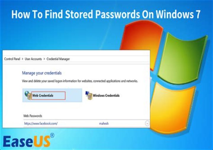 Where are passwords stored in Windows 10 registry?