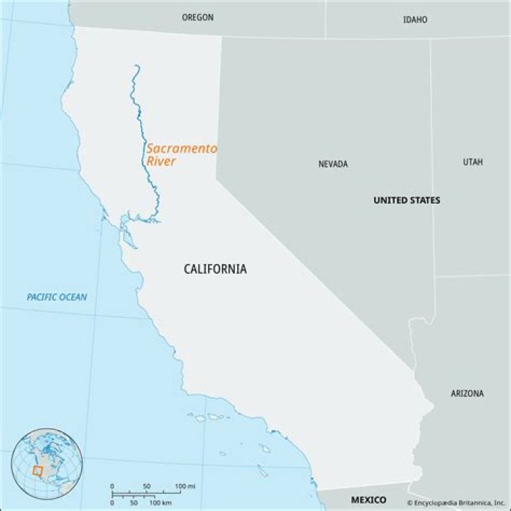 Where do the American and Sacramento River meet?