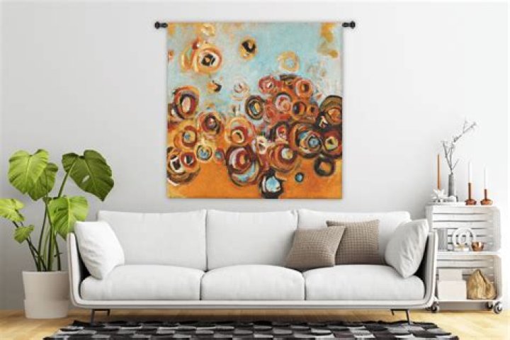 Where do you hang a tapestry?
