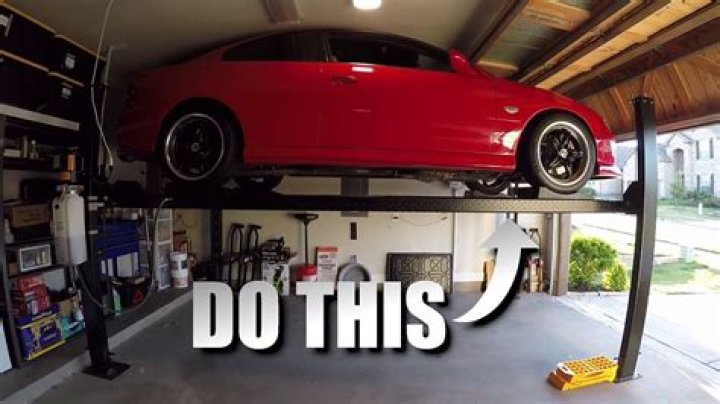 Where do you put a garage lift