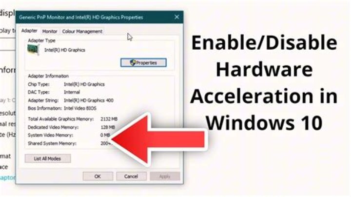 Where is the hardware acceleration setting in Windows 7?