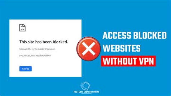 Which browser can access blocked sites?