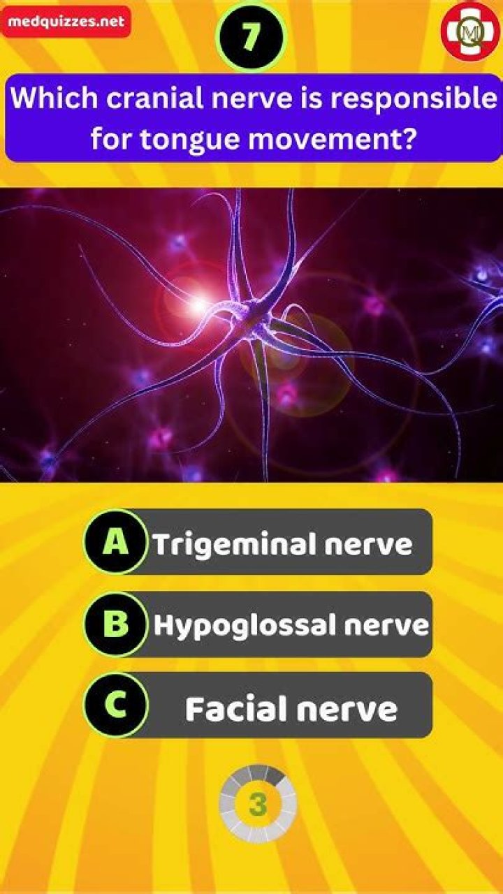 Which cranial nerve is responsible for tongue movement?