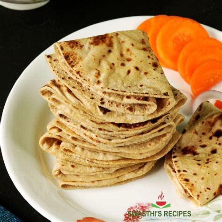 Which flour is used for chapati?