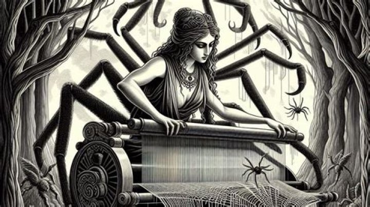 Which Greek goddess turned Arachne into a spider
